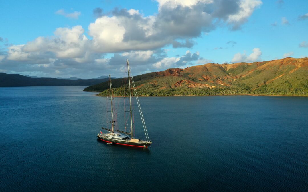 Seahawk at anchor in New Caledonia